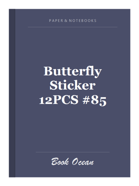 Butterfly Sticker 12PCS #85