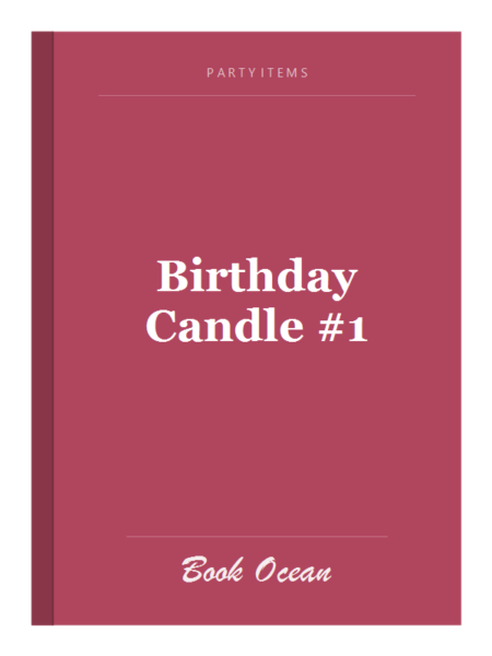 Birthday Candle #1