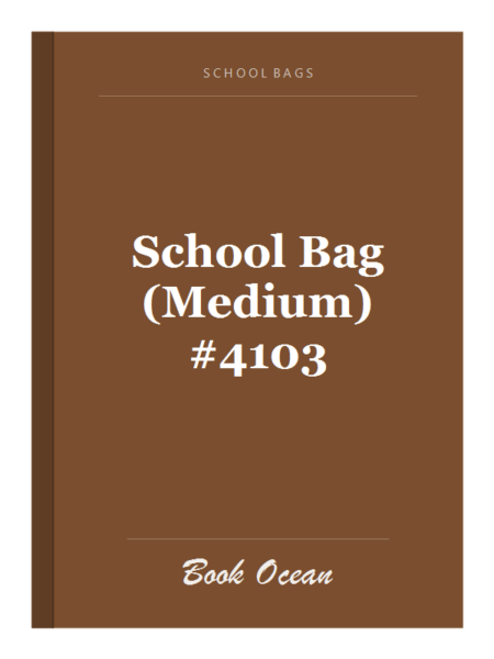 School Bag (Medium) #4103
