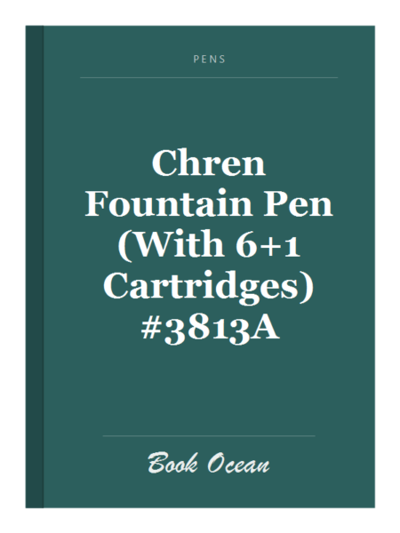 Chren Fountain Pen (With 6+1 Cartridges) #3813A
