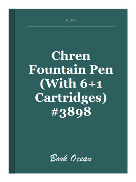 Chren Fountain Pen (With 6+1 Cartridges) #3898