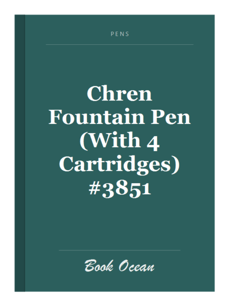 Chren Fountain Pen (With 4 Cartridges) #3851