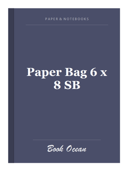 Paper Bag 6 x 8 SB