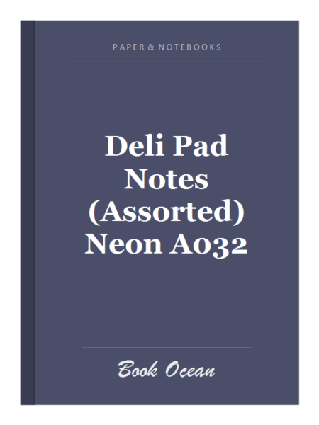 Deli Pad Notes (Assorted) Neon A032