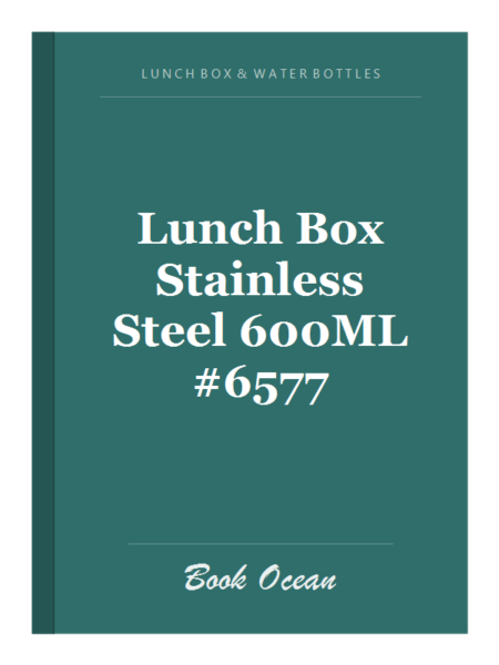 Lunch Box Stainless Steel 600ML #6577