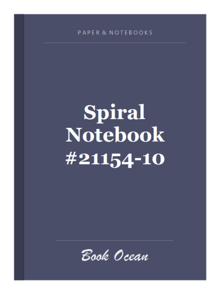 Spiral Notebook #21154-10