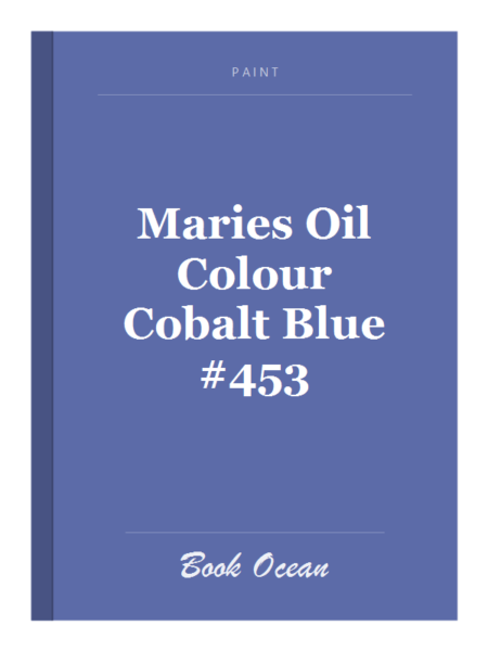 Maries Oil Colour Cobalt Blue #453