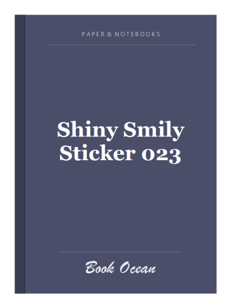 Shiny Smily Sticker 023