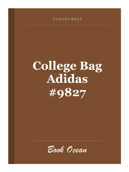 College Bag Adidas #9827