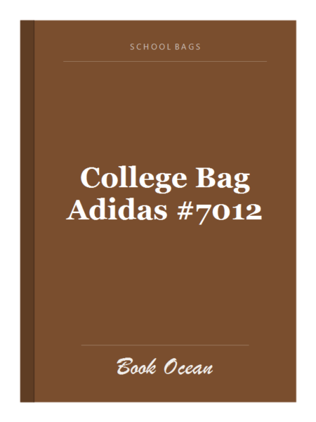 College Bag Adidas #7012
