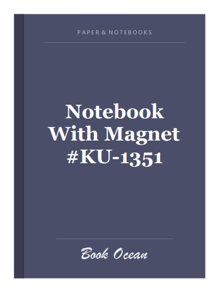 Notebook With Magnet #KU-1351