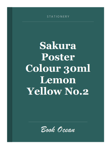 Sakura Poster Colour 30ml Lemon Yellow No.2