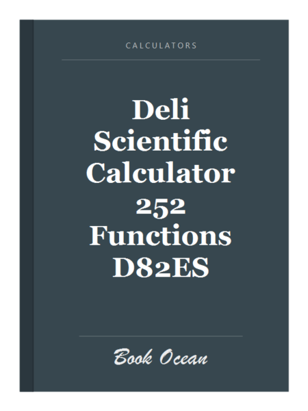 Deli Scientific Calculator 252 Functions D82ES