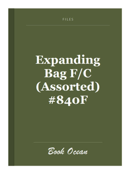 Expanding Bag F/C (Assorted) #840F