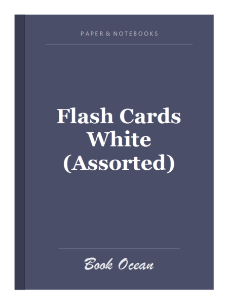 Flash Cards White (Assorted)