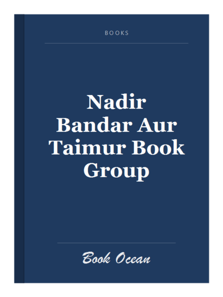 Nadir Bandar Aur Taimur Book Group