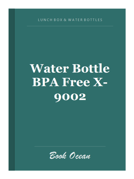 Water Bottle BPA Free X-9002
