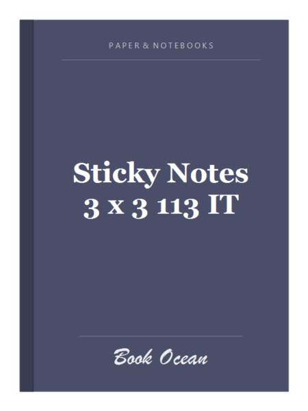 Sticky Notes 3 x 3 113 IT