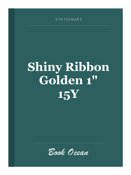 Shiny Ribbon Golden 1" 15Y