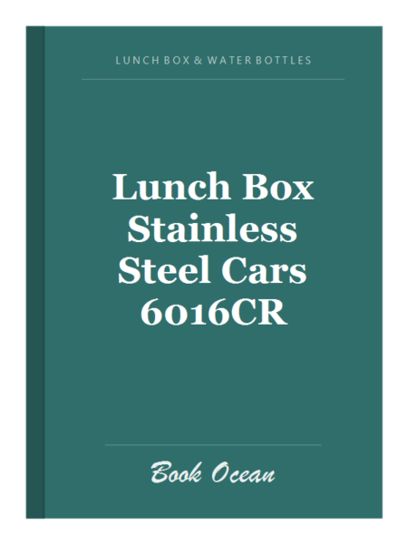 Lunch Box Stainless Steel Cars 6016CR