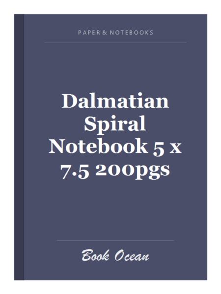 Dalmatian Spiral Notebook 5 x 7.5 200pgs