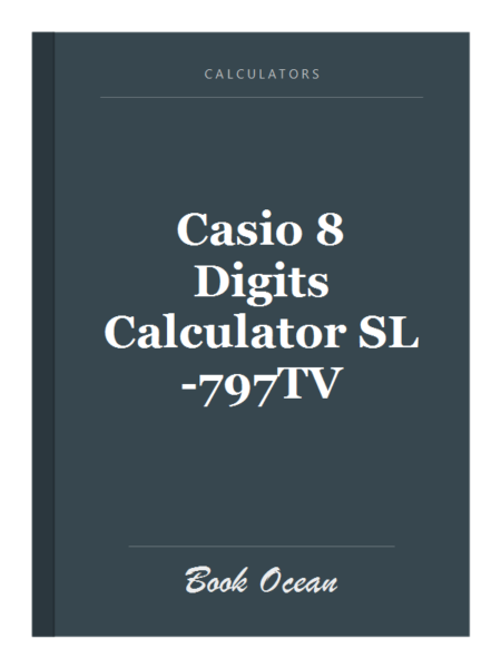 Casio 8 Digits Calculator SL-797TV