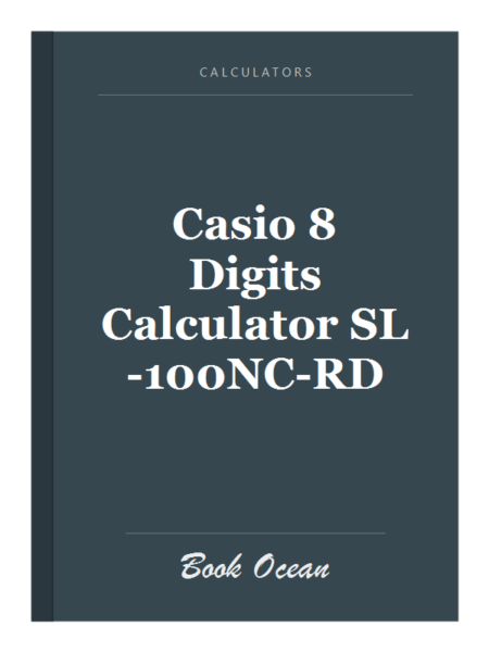 Casio 8 Digits Calculator SL-100NC-RD