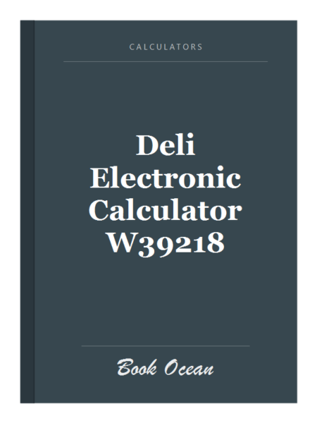 Deli Electronic Calculator W39218