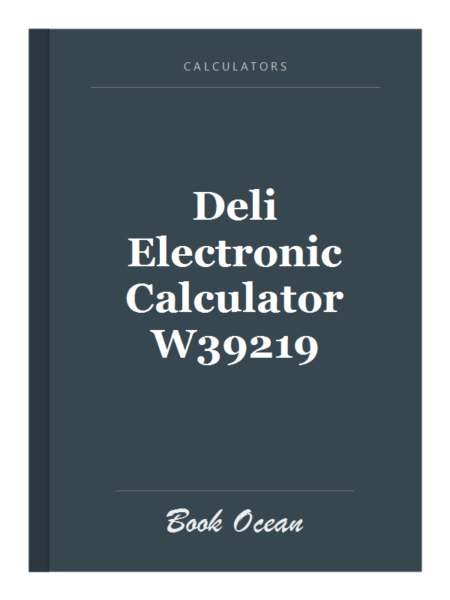 Deli Electronic Calculator W39219