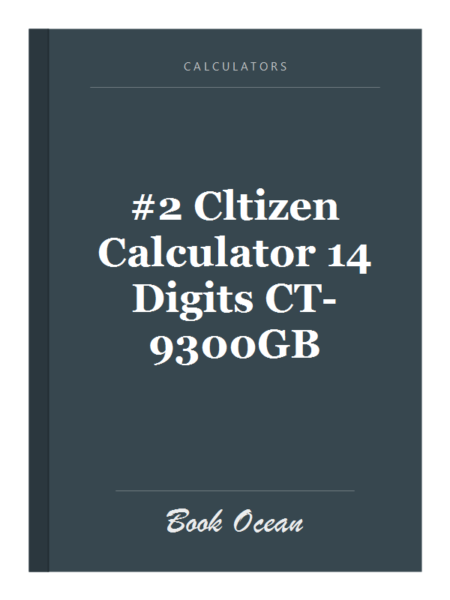 #2 Cltizen Calculator 14 Digits CT-9300GB