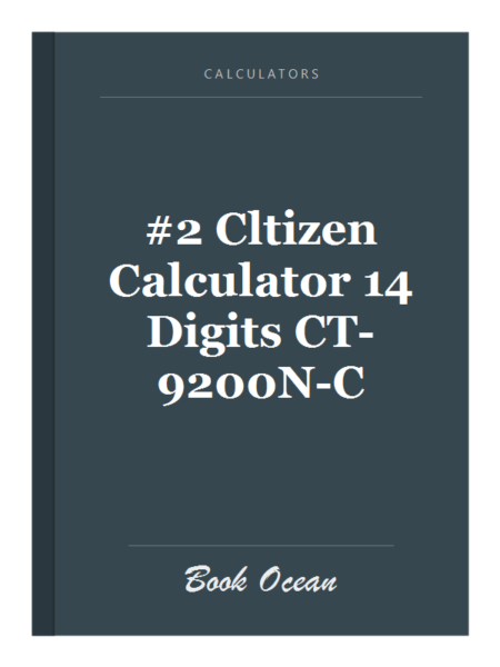 #2 Cltizen Calculator 14 Digits CT-9200N-C