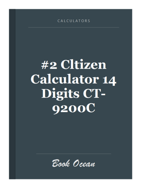 #2 Cltizen Calculator 14 Digits CT-9200C