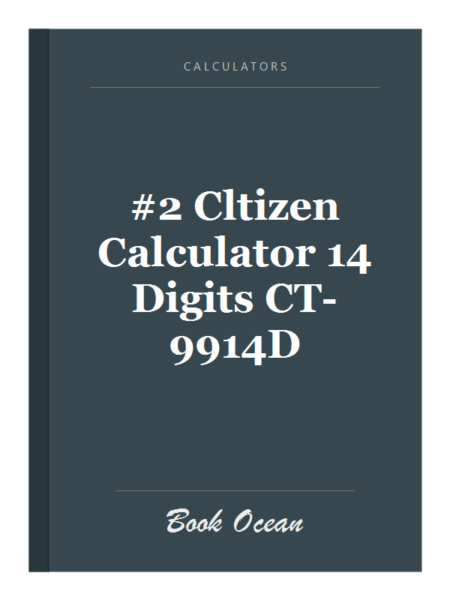 #2 Cltizen Calculator 14 Digits CT-9914D