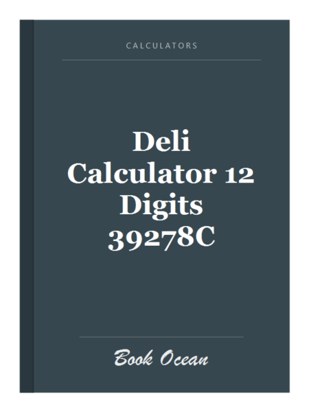 Deli Calculator 12 Digits 39278C