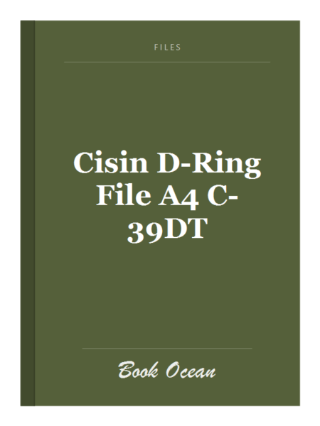 Cisin D-Ring File A4 C-39DT