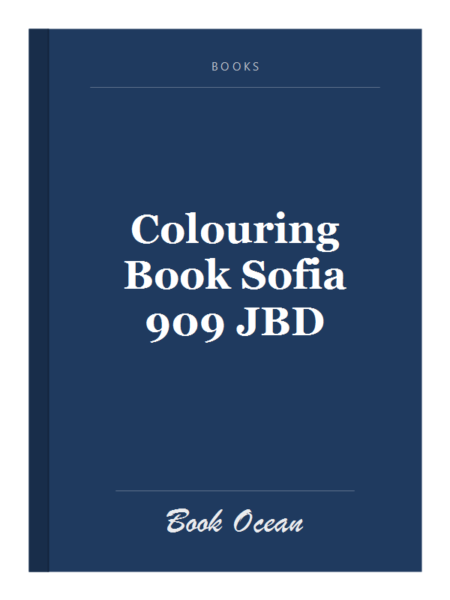 Colouring Book Sofia 909 JBD