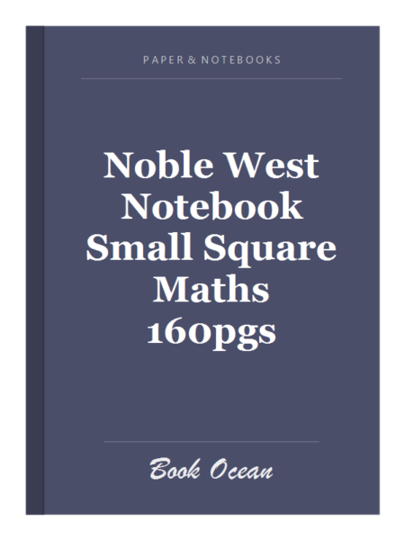 Noble West Notebook Small Square Maths 160pgs