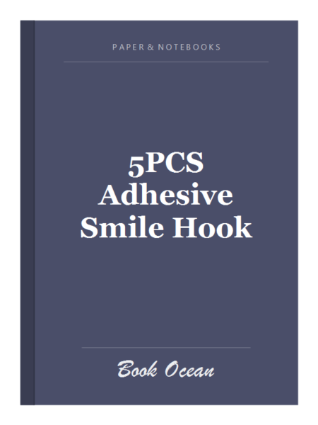 5PCS Adhesive Smile Hook