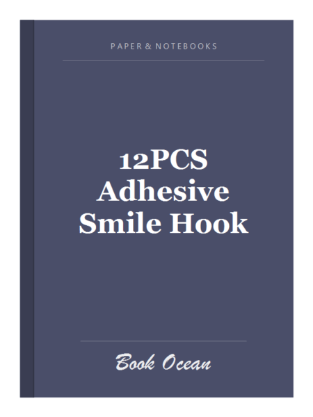 12PCS Adhesive Smile Hook