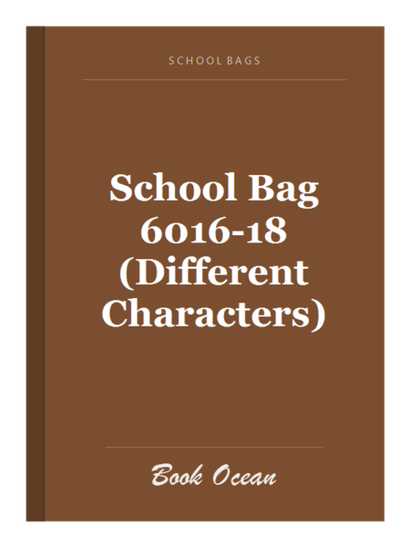 School Bag 6016-18 (Different Characters)