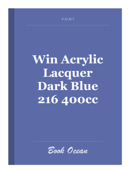 Win Acrylic Lacquer Dark Blue 216 400cc