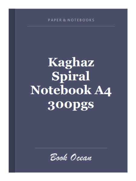 Kaghaz Spiral Notebook A4 300pgs