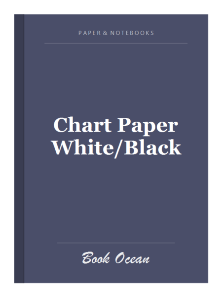 Chart Paper White/Black