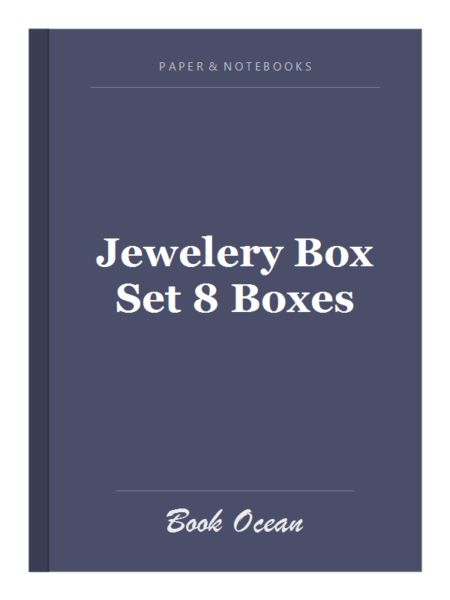 Jewelery Box Set 8 Boxes