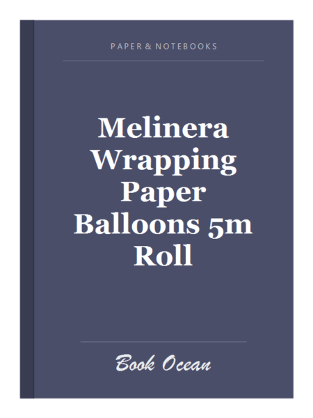 Melinera Wrapping Paper Balloons 5m Roll