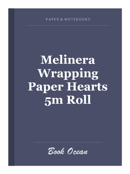 Melinera Wrapping Paper Hearts 5m Roll