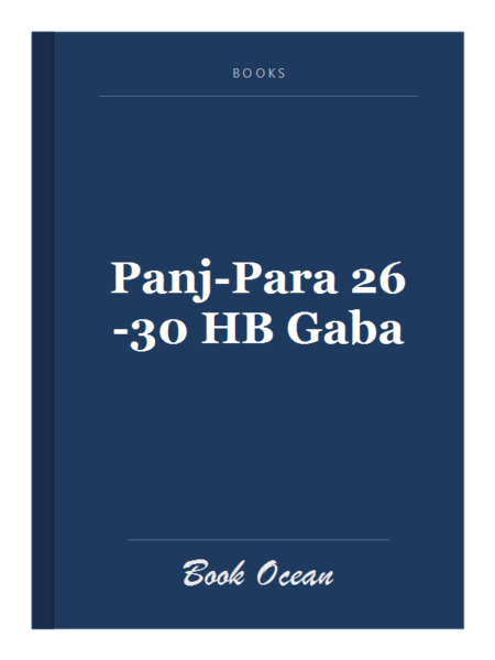 Panj-Para 26-30 HB Gaba