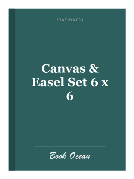 Canvas & Easel Set 6 x 6