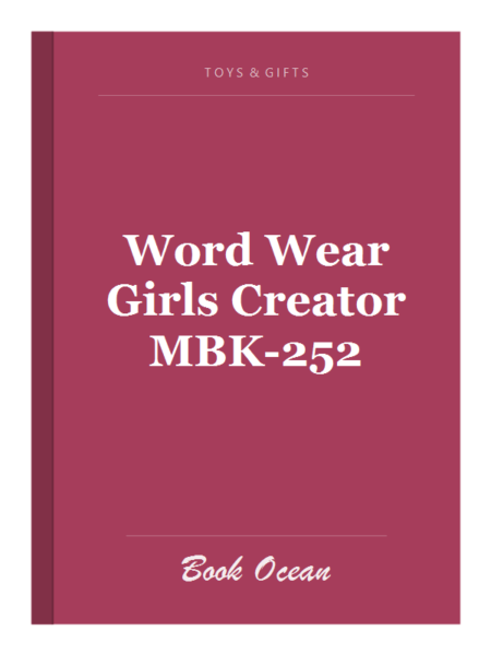 Word Wear Girls Creator MBK-252