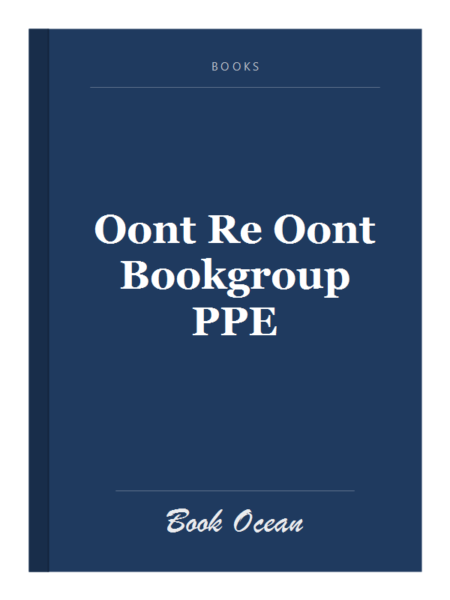 Oont Re Oont Bookgroup PPE